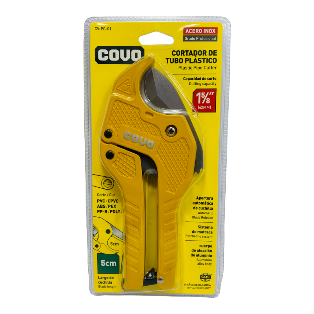 CORTA TUBOS DE PLASTICO COVO