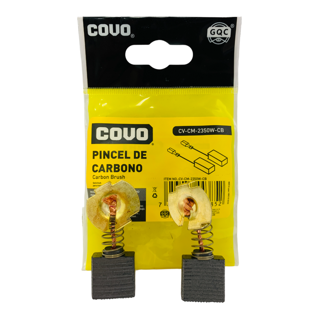 REPUESTO DE PINCEL DE CARBONO PARA TRONZADORA 14" 2350W COVO