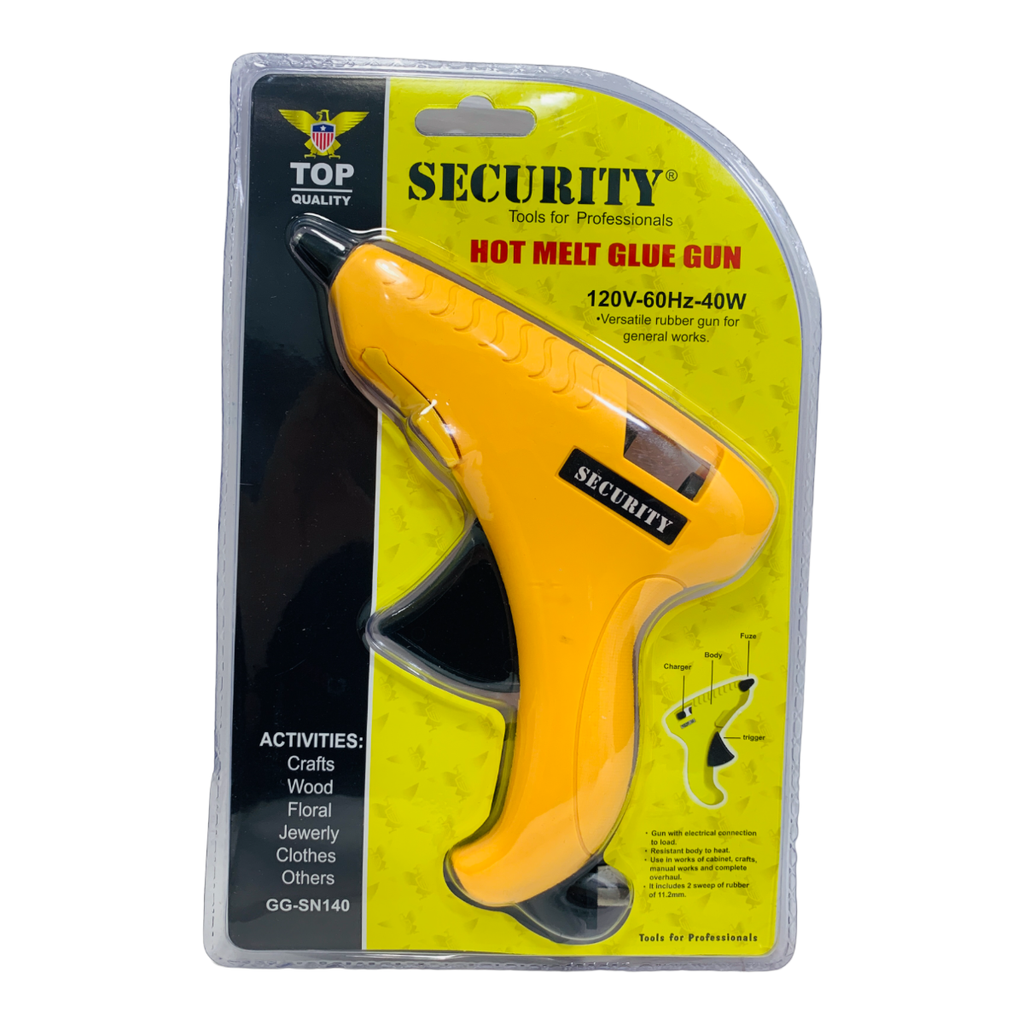 PISTOLA DE SILICON CALIENTE SECURITY