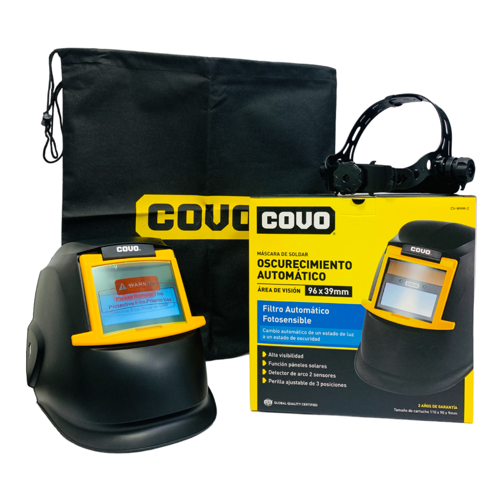 MASCARA PARA SOLDAR OSCURECIMIENTO AUTOMATICO COVO