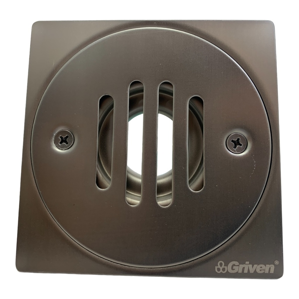 DESAGUE DE PISO 2" GRIS METALICO GRIVEN GUN METAL