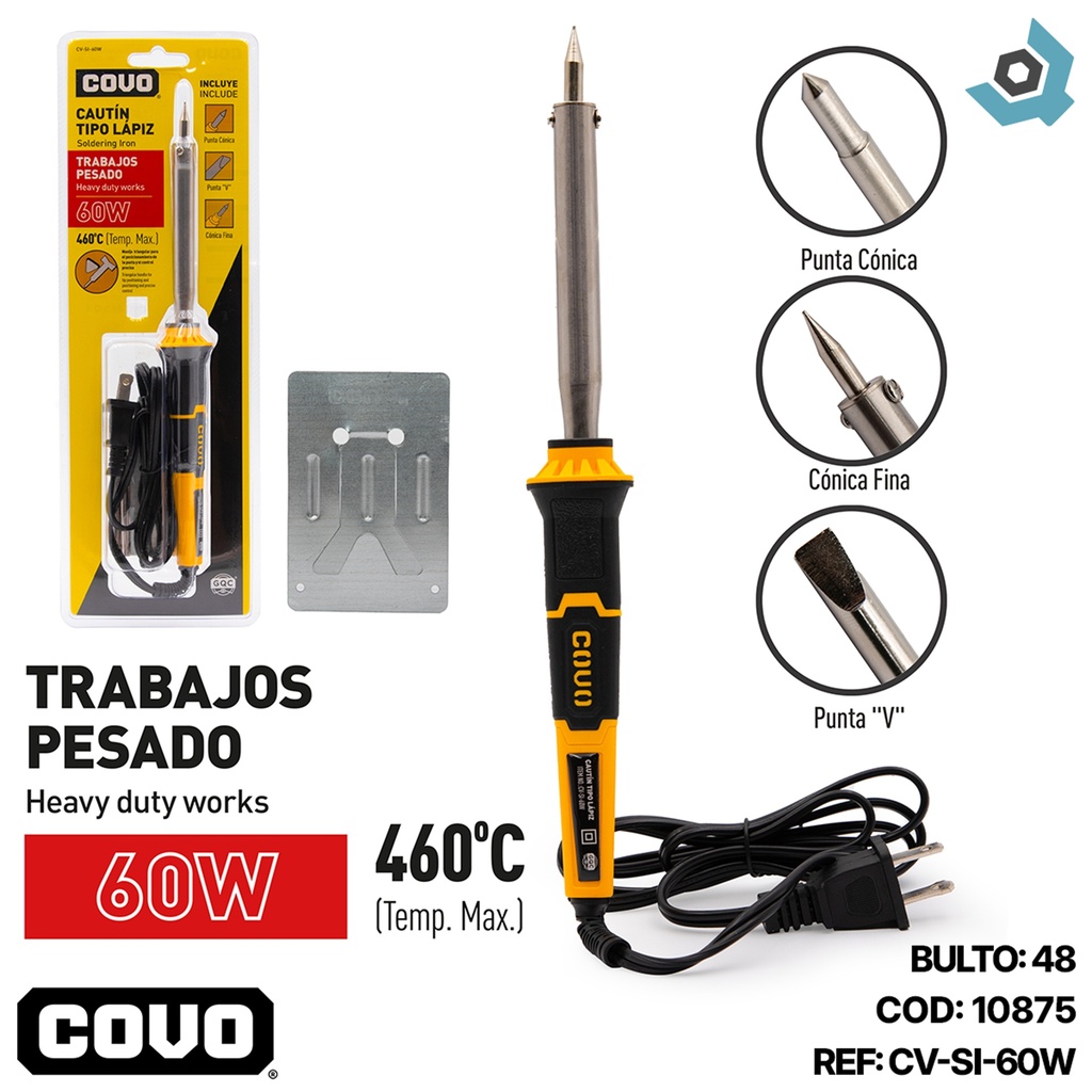 CAUTIN TIPO LAPIZ 60W COVO