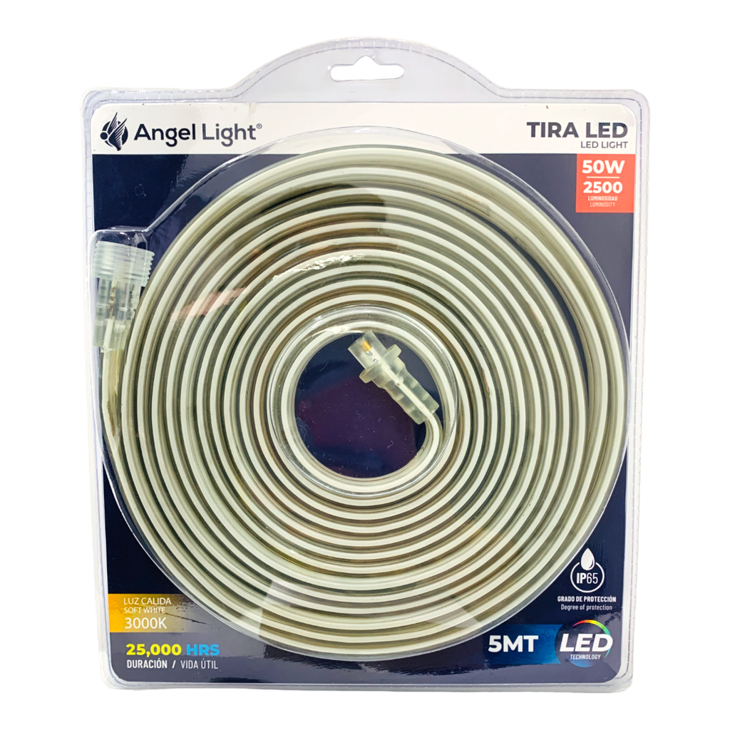 TIRA DE LUZ LED 50W 3000K 5 METROS ANGEL LIGHT