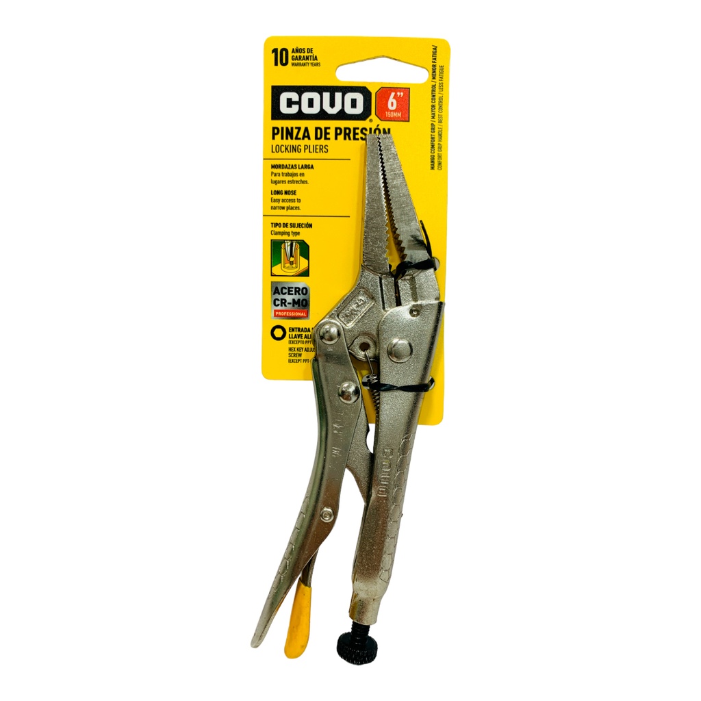 PINZA DE PRESION 6" COVO