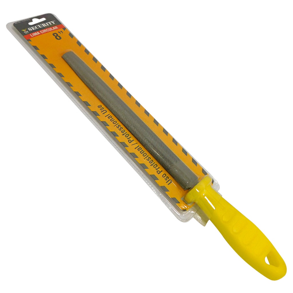 LIMA MEDIO CIRCULO 8" SECURITY