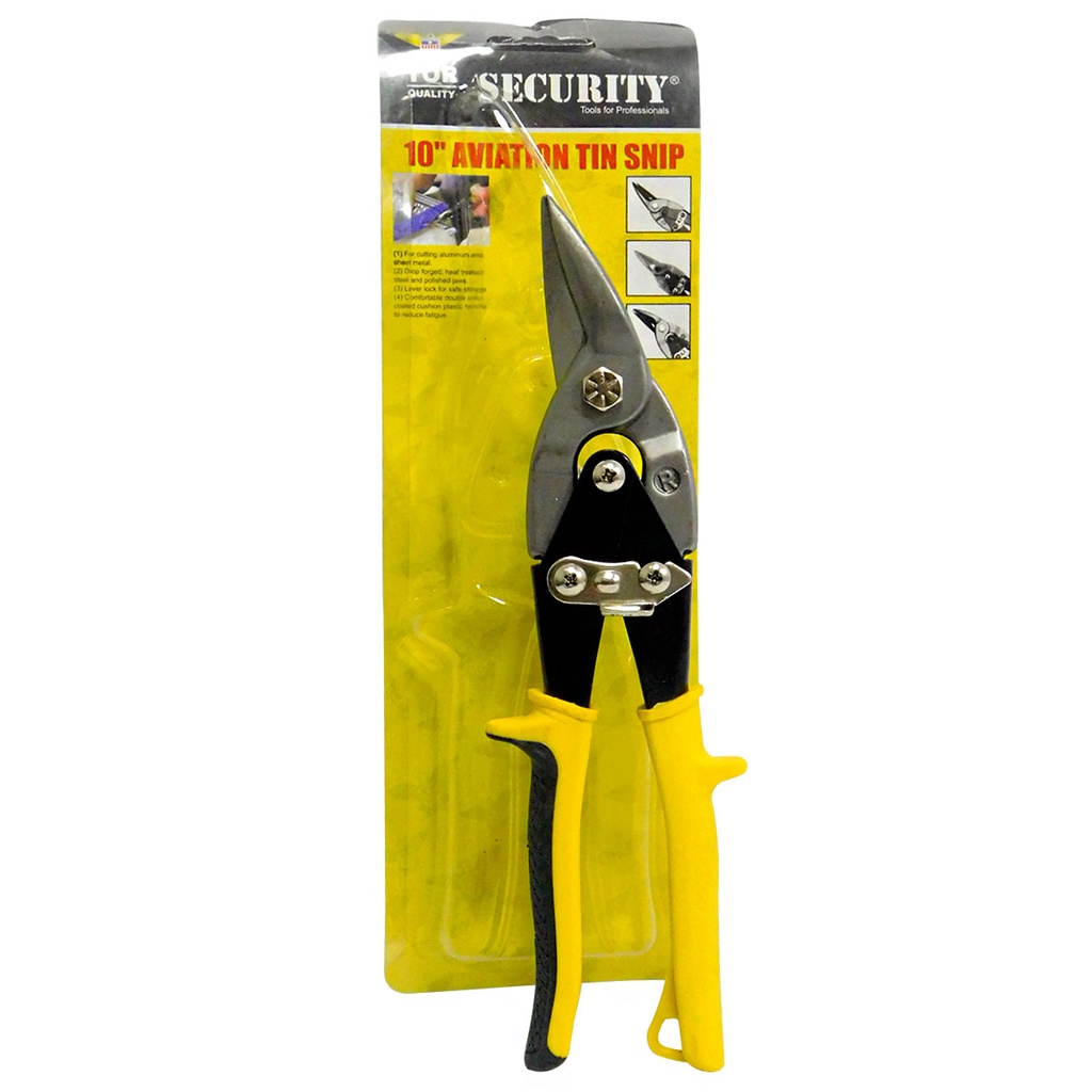 TIJERA CORTA LATA 10" DERECHA SECURITY