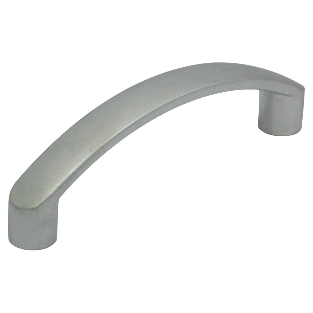 TIRADOR PARA MUEBLES 64MM PLATEADO MATE