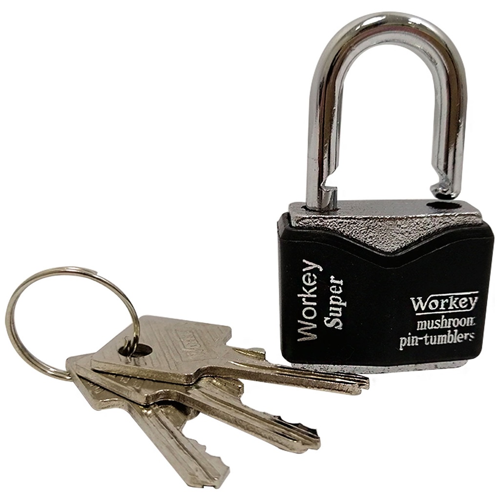 CANDADO 30MM PLATEADO WORKEY