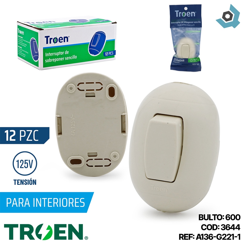 APAGADOR DE COQUITO TROEN