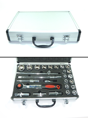 JUEGO DE DADOS  DE 1/2 WF-2048 -X 27 PCS