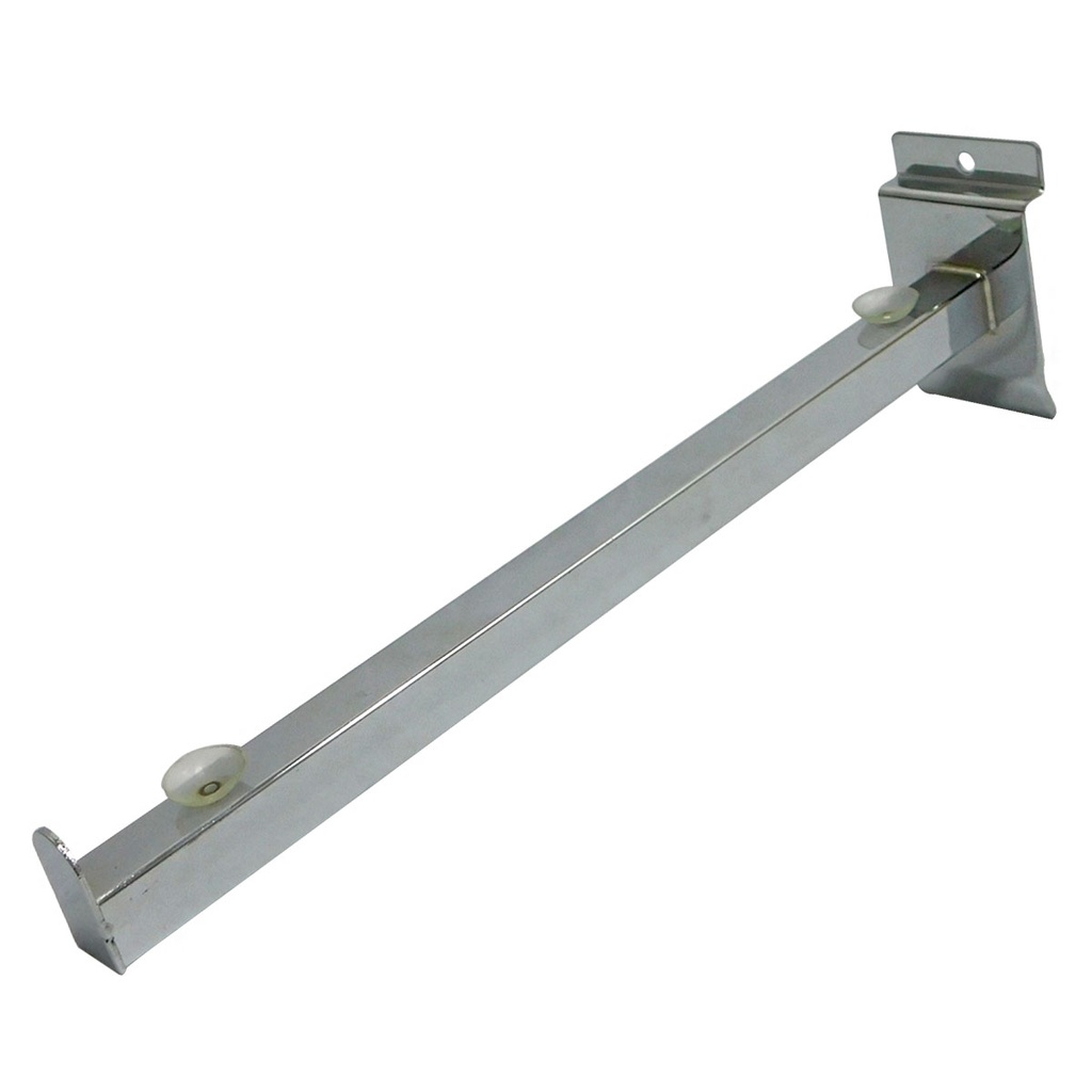 GANCHO PARA COLGAR VIDRIO 300MM CROMADO