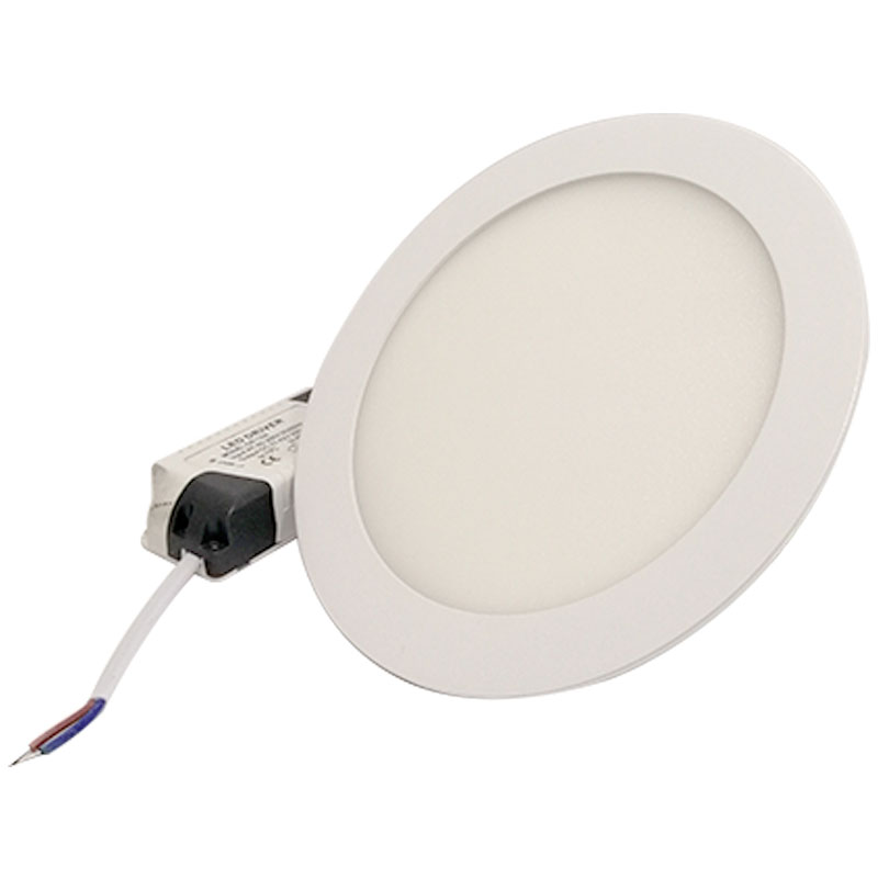 LAMPARA LED PARA EMPOTRAR REDONDA 12W 6.5" VOLTAGE