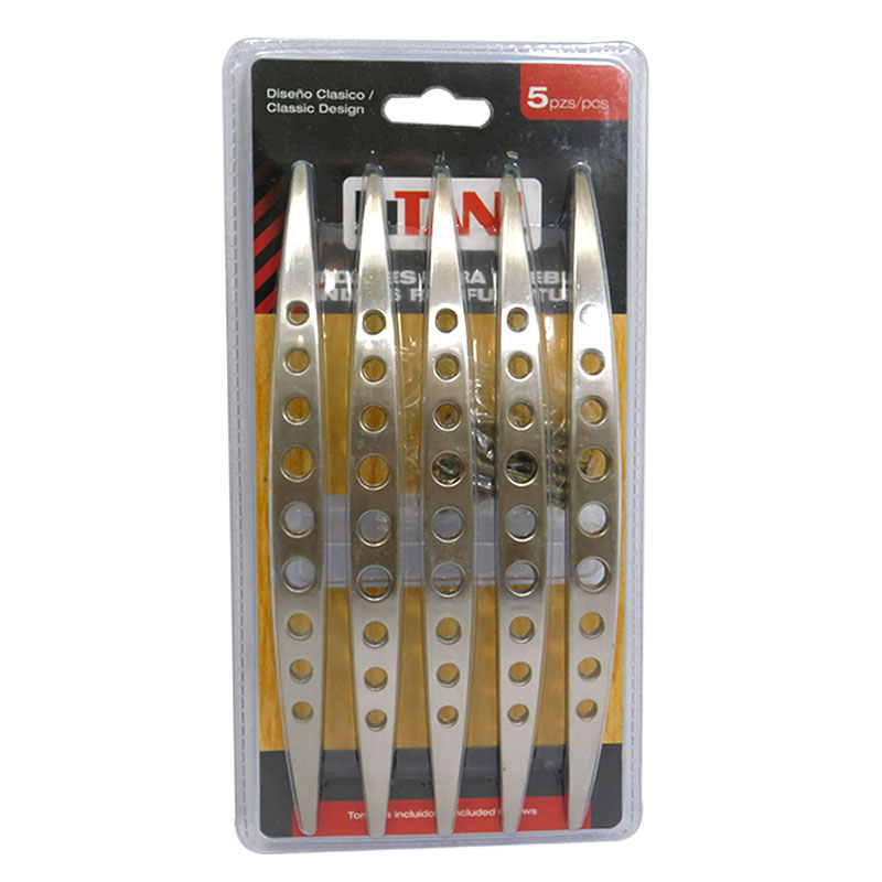 JUEGO DE TIRADORES 5PZAS 160MM LITANI