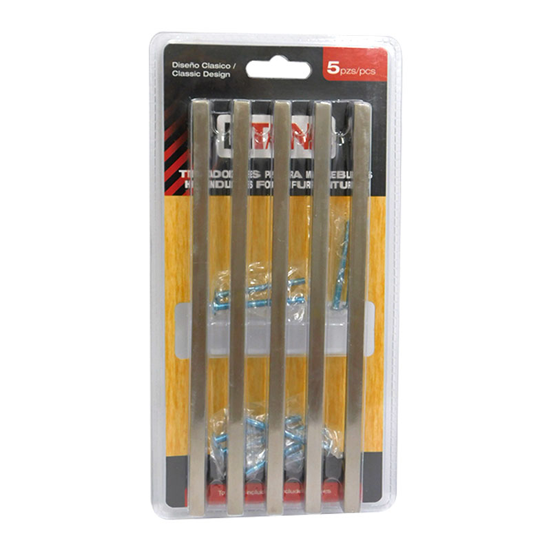 JUEGO DE TIRADORES 5PZAS 192MM LITANI