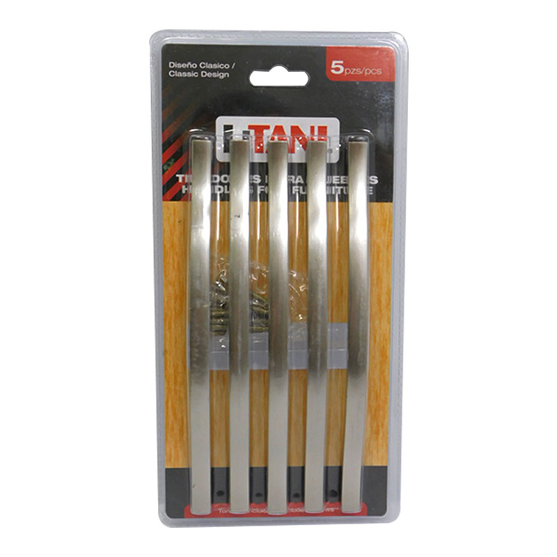 JUEGO DE TIRADORES 5PZAS 192MM LITANI