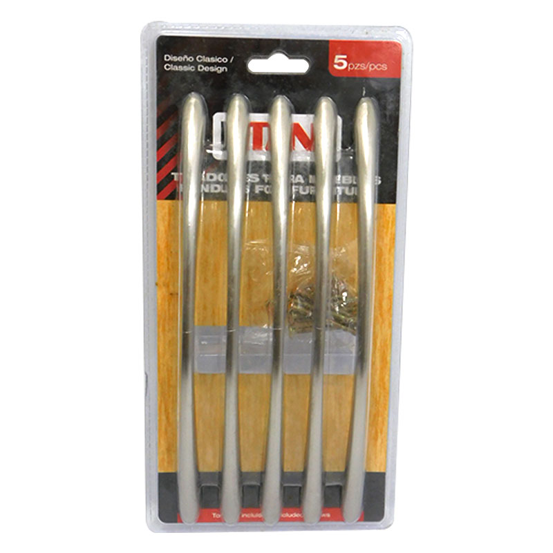 JUEGO DE TIRADORES 5PZAS 192MM LITANI