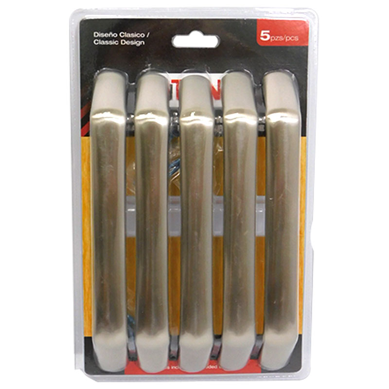 JUEGO DE TIRADORES 5PZAS 192MM LITANI