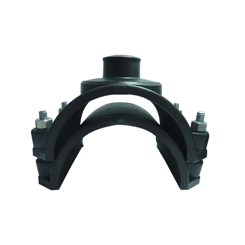 ABRAZADERA SENCILLA 110MM 4" SALIDA 1" PARA RIEGO FAPLAST