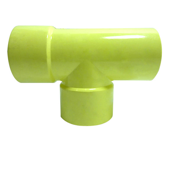 TEE AGUA SERVIDA DIAMETRO  50MM ESPESOR 1,8MM EMP. 130 PZAS