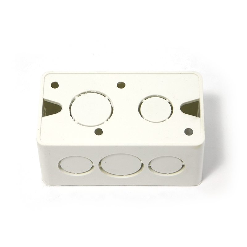 CAJETIN ELECTRICO RECTANGULAR PVC CONDUIT 4 X 2 TUBRICA