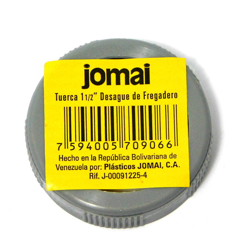 TUERCA 1 1/2" DESAGUE FREGADERO JOMAI