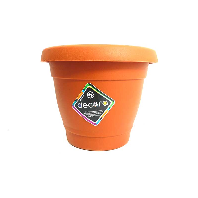 MATERO PP CLÁSICO D-20 TERRACOTA DECORA