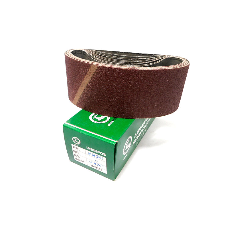 BANDA DE LIJA 4" X 24" GRANO 40 DEERFOS