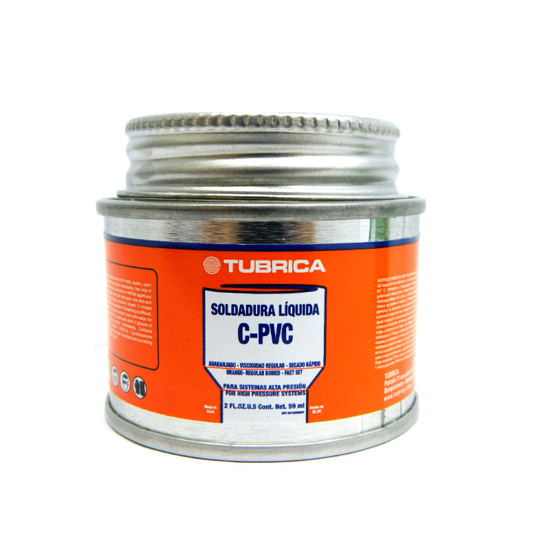 SOLDADURA CPVC PARA AGUA CALIENTE 1/64GL TUBRICA