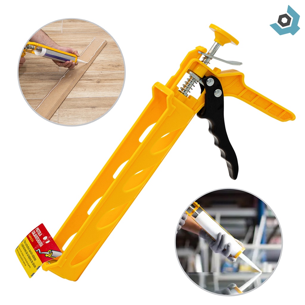 PISTOLA CALAFATEADORA 24CM SECURITY