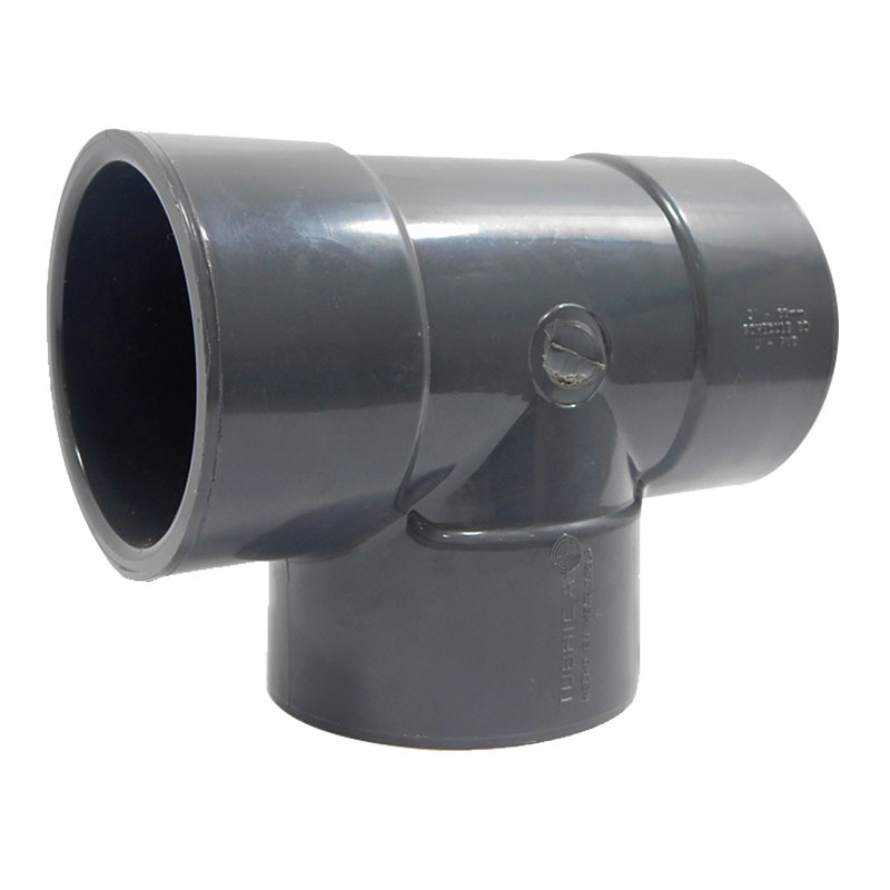 TEE PVC PRES SCH 80 3" HS TUBRICA
