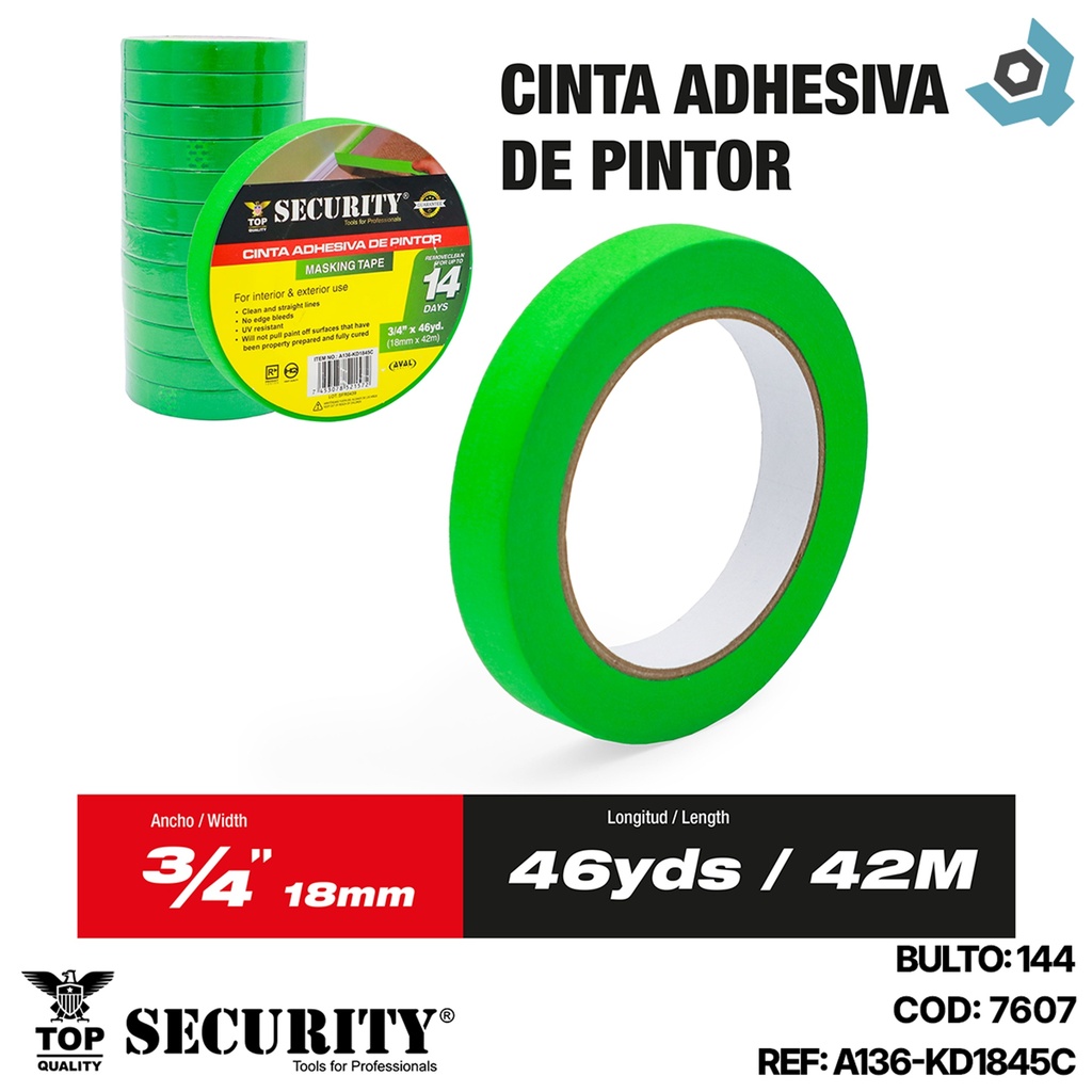 TIRRO DE COBERTURA PARA PINTAR 18M X 42M SECURITY