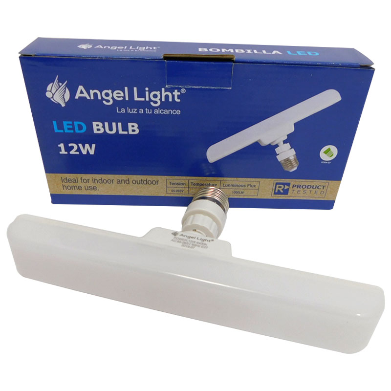 LAMPARA LED TIPO T 12W MULTIVOLTAJE ANGEL LIGHT