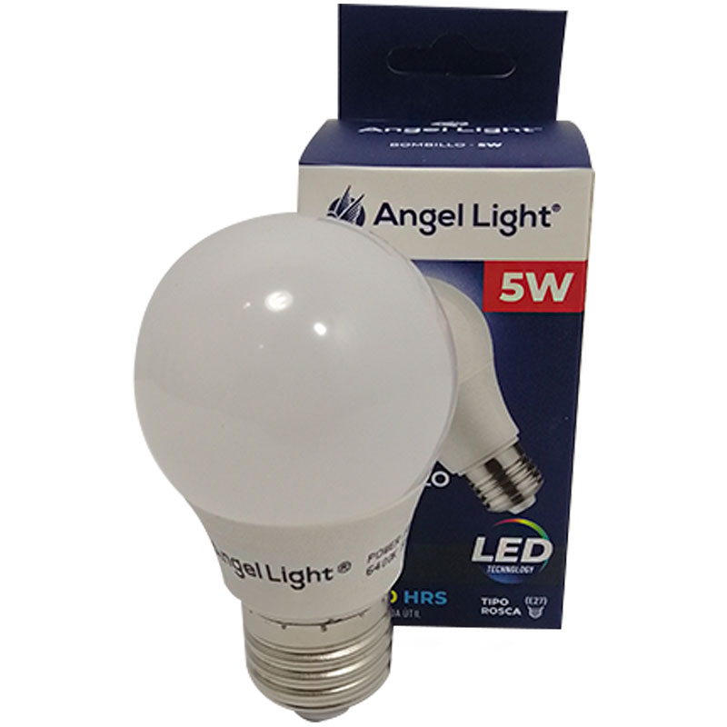 BOMBILLO LED 5W MULTIVOLTAJE ANGEL LIGHT