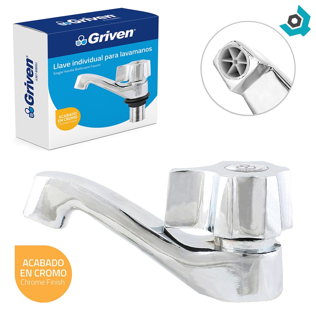 GRIFERIA PARA LAVAMANOS INDIVIDUAL GRIVEN