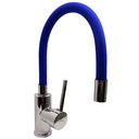 GRIFERIA PARA FREGADERO MONOMANDO FLEXIBLE AZUL GRIVEN