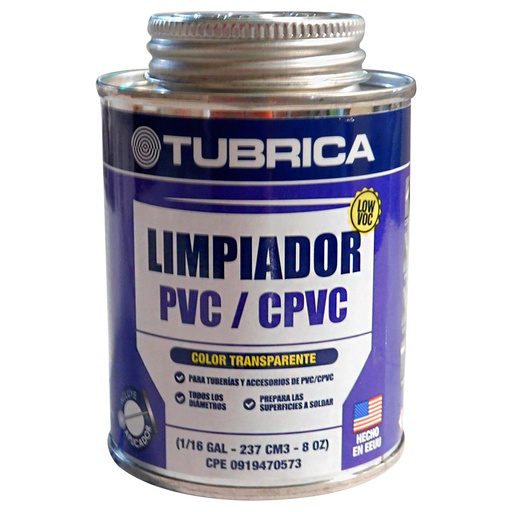 [7894] LIMPIADOR MULTIPROPOSITO 1/16GL TUBRICA