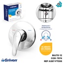 LLAVE PARA DUCHA 1/2" DOBLE TEMPERATURA GRIVEN