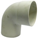 CODO 90GR PVC SANITARIO LIVIANO 200MM EXC DP