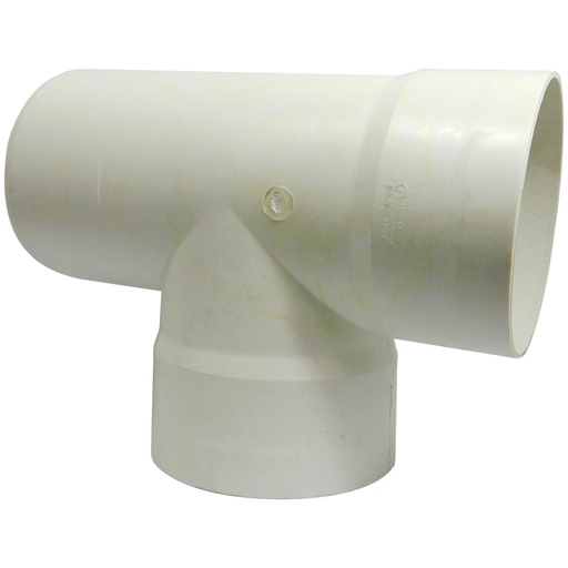 [7998] TEE PVC SANITARIO LIVIANO 200MM EXCXC DP