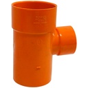 TEE PVC SANITARIO 75X50MM REDUCCION REFORZADO EXCXC TUBRICA