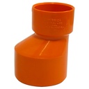 REDUCCION PVC SANITARIO REFORZADO 75X50MM CXC TUBRICA