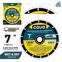 DISCO DIAMANTADO 7 1/4" SEGMENTADO COVO