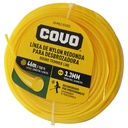 NYLON REDONDO PARA DESMALEZADORA 46MT X 3.3MM COVO