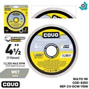 DISCO DIAMANTADO 4 1/2" X 7/8" CORTE CONTINUO COVO