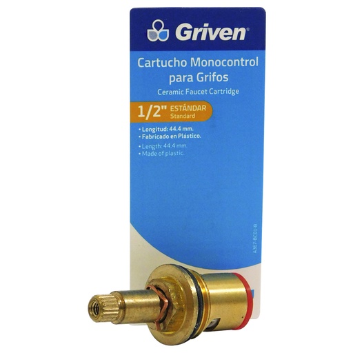 [8396] CARTUCHO CERAMICO 44.4MM LATON GRIVEN