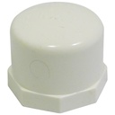 TAPA PVC PRES 3/4" HR BLANCO TUBRICA