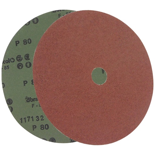 [8424] DISCO DE LIJA 7" X 7/8" GRANO 80 ABRACOL