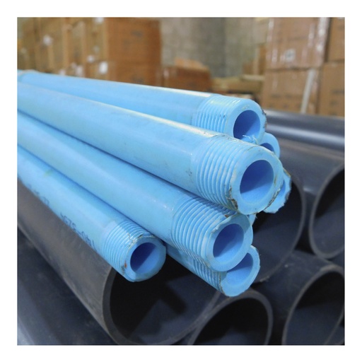 [8437] TUBO PVC PRES SCH 80 1/2" 3M MRXMR AZUL TUBRICA