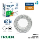 CABLE ELECTRICO 12 AWG BLANCO 7 HILOS TROEN