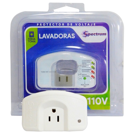 [8548] PROTECTOR DE VOLTAJE 110V PARA LAVADORA SPECTRUM